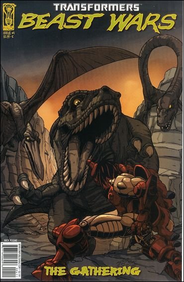 TRANSFORMERS BEAST WARS THE GATHERING #4  "C" COVER  VF/NM