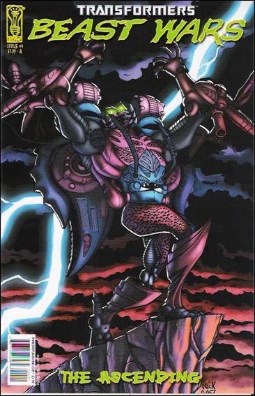 TRANSFORMERS BEAST WARS THE ASCENDING #4  "A" COVER  VF/NM
