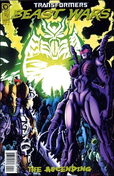 TRANSFORMERS BEAST WARS THE ASCENDING #4  "B" COVER  VF/NM