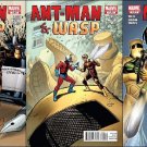 ANT-MAN & WASP COMPLETE TRADE SET #1-3 ALL NM (2010)