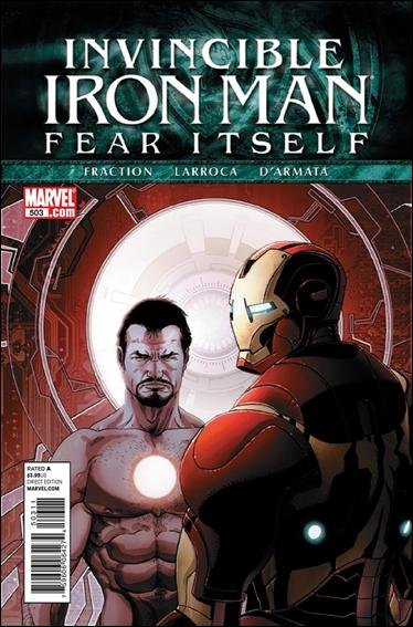 THE INVINCIBLE IRON MAN #503 NM (2011) FEAR ITSELF