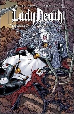 LADY DEATH #5 NM(2011)  WRAP AROUND COVER