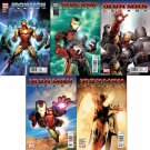 IRON MAN LEGACY #1-5 (2010) "B COVER" EDITION - TRADE SET OF 5 ISSUES IRON MAN LEGACY #1-5 (2010) "B COVER" EDITION - TRADE SET OF 5 ISSUES