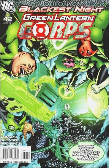 GREEN LANTERN CORPS #42 VF/NM *BLACKEST NIGHT*