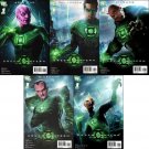 GREEN LANTERN MOVIE PREQUEL COMPLETE SET OF ALL 5 ISSUES NM(2011)