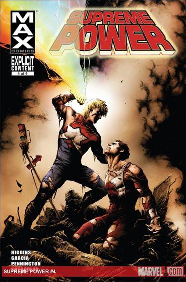 SUPREME POWER #4 NM (2011) EXPLICIT CONTENT