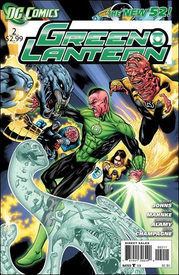 GREEN LANTERN #2 NM (2011) THE NEW 52!