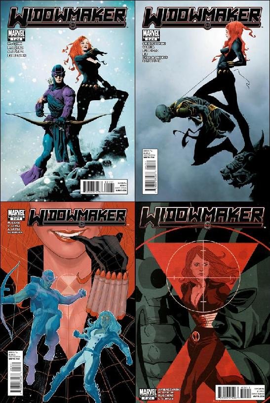 Widowmaker #1, 2, 3, 4 [2010] VF/NM *Complete Set!*