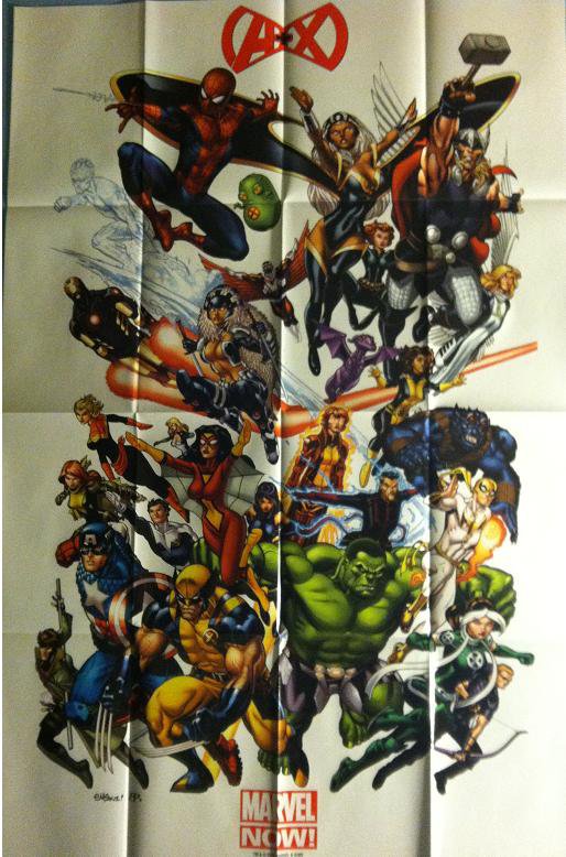 MARVEL NOW - A+X (2012) PROMO POSTER