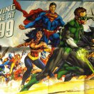 DC "DRAWING THE LINE" (2011) PROMO POSTER