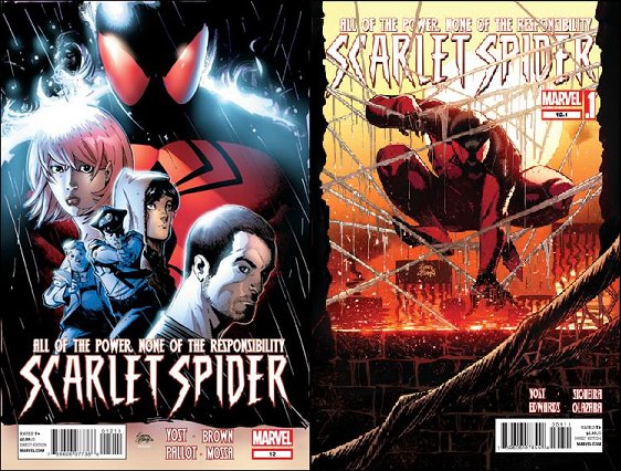 Scarlet Spider #12 & 12.1 [2012] NM