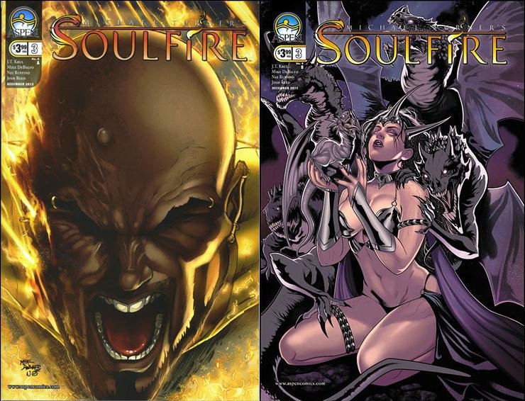 Soulfire #3 A + B [2012] VF/NM
