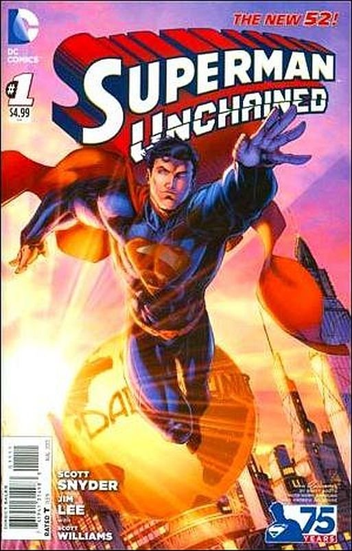 Superman Unchained #1 Bret Booth variant [2013] VF/NM  *The New 52!* Jim Lee Art
