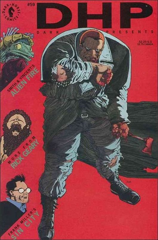 DARK HORSE PRESENTS #59 VF/NM SIN CITY BY FRANK MILLER