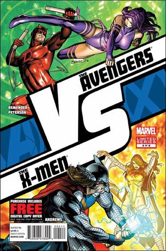 AvX: Vs #4 VF/NM 1st print