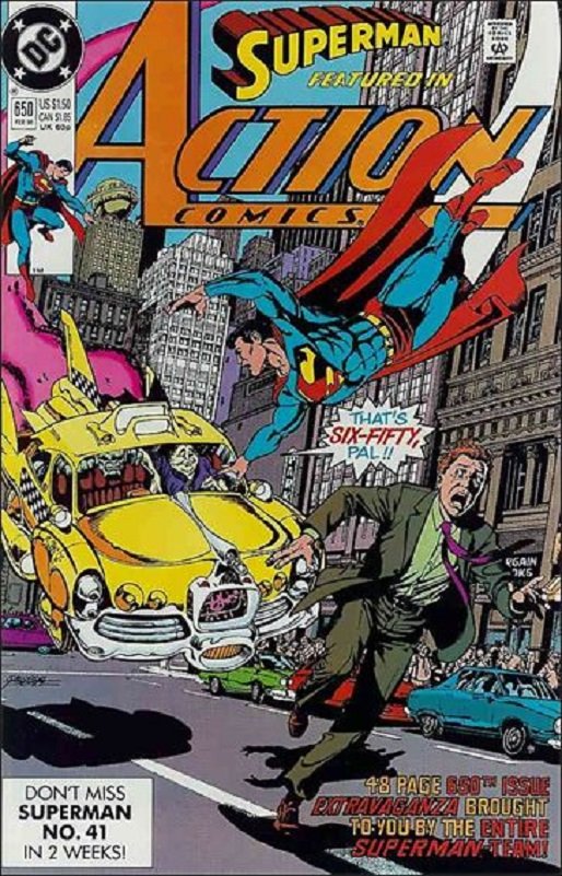 Action Comics (Vol 1) #650 [1990] VF/NM