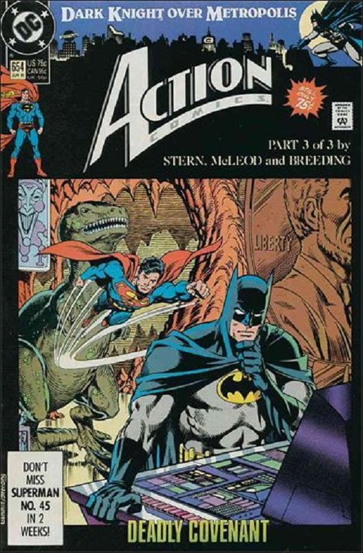 Action Comics (Vol 1) #654 [1990] VF/NM