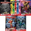 Iron Man #11 12 13 14 15 [2013] VF/NM  *Marvel Now Trade Set*