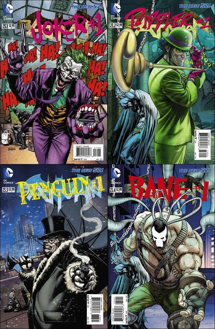 ROGUES #1 23.3 AND FIRST BORN #1 23.2 3D COVER DC COMIC BOOKS THE NEW 52  COMICS