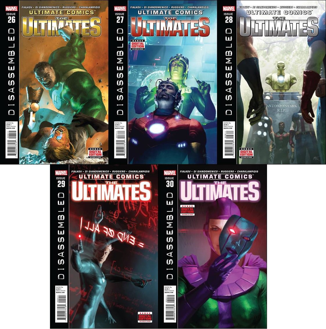 Ultimate Comics Ultimates #26 27 28 29 30 [2013] VF/NM *Marvel Trade Set*