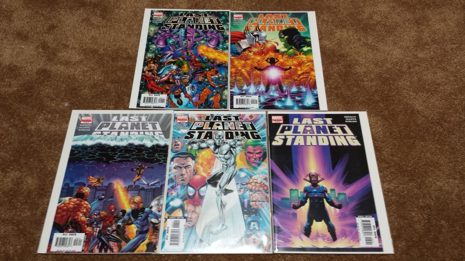 Last Planet Standing #1-5 COMPLETE SET