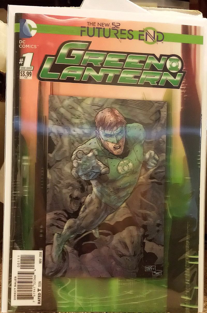 Green Lantern Futures End #1 [2014] VF/NM *3D Cover*