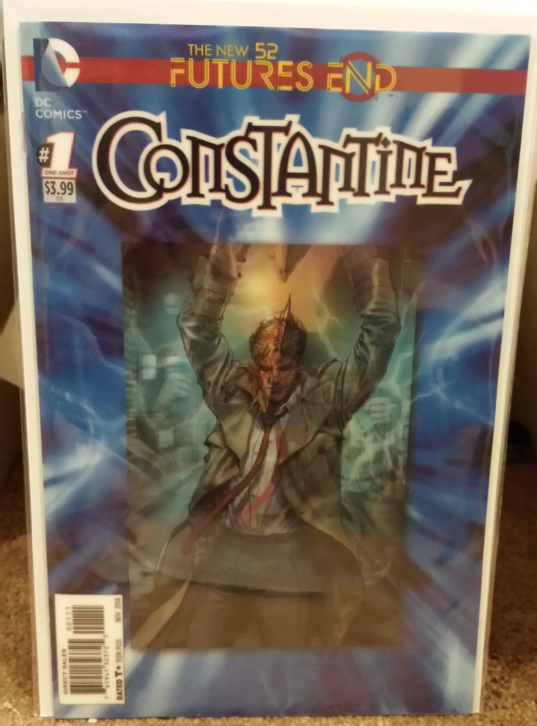 Constantine Futures End #1 [2014] VF/NM *3D Cover*