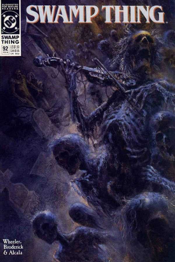 Swamp Thing #92 [1990] VF/NM DC Comics