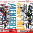 Uncanny Avengers #1 Avengers and Uncanny Team Variant Set [2012] VF/NM Marvel Comics