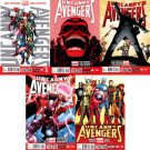 Uncanny Avengers #1 2 3 4 5 [2012] VF/NM Marvel Comics Trade Set