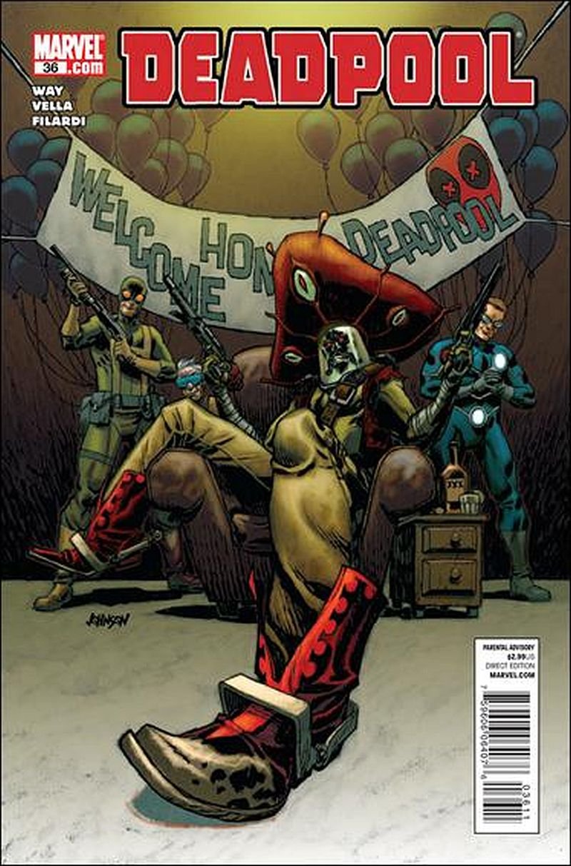 Deadpool #36 (Vol 3) [2008] VF/NM Marvel Comics