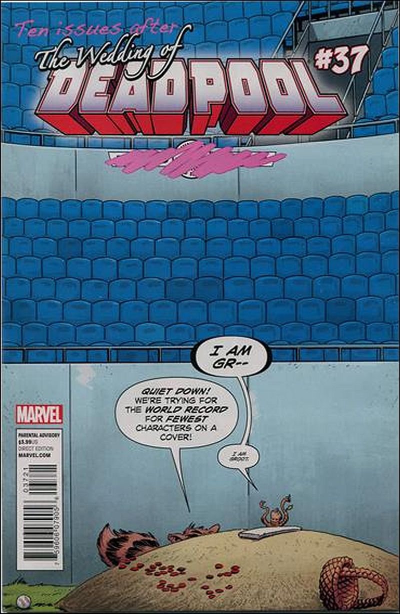 Deadpool #37 Rocket Raccoon and Groot Variant Cover (Vol 4) [2013] VF/NM Marvel Now! Comics