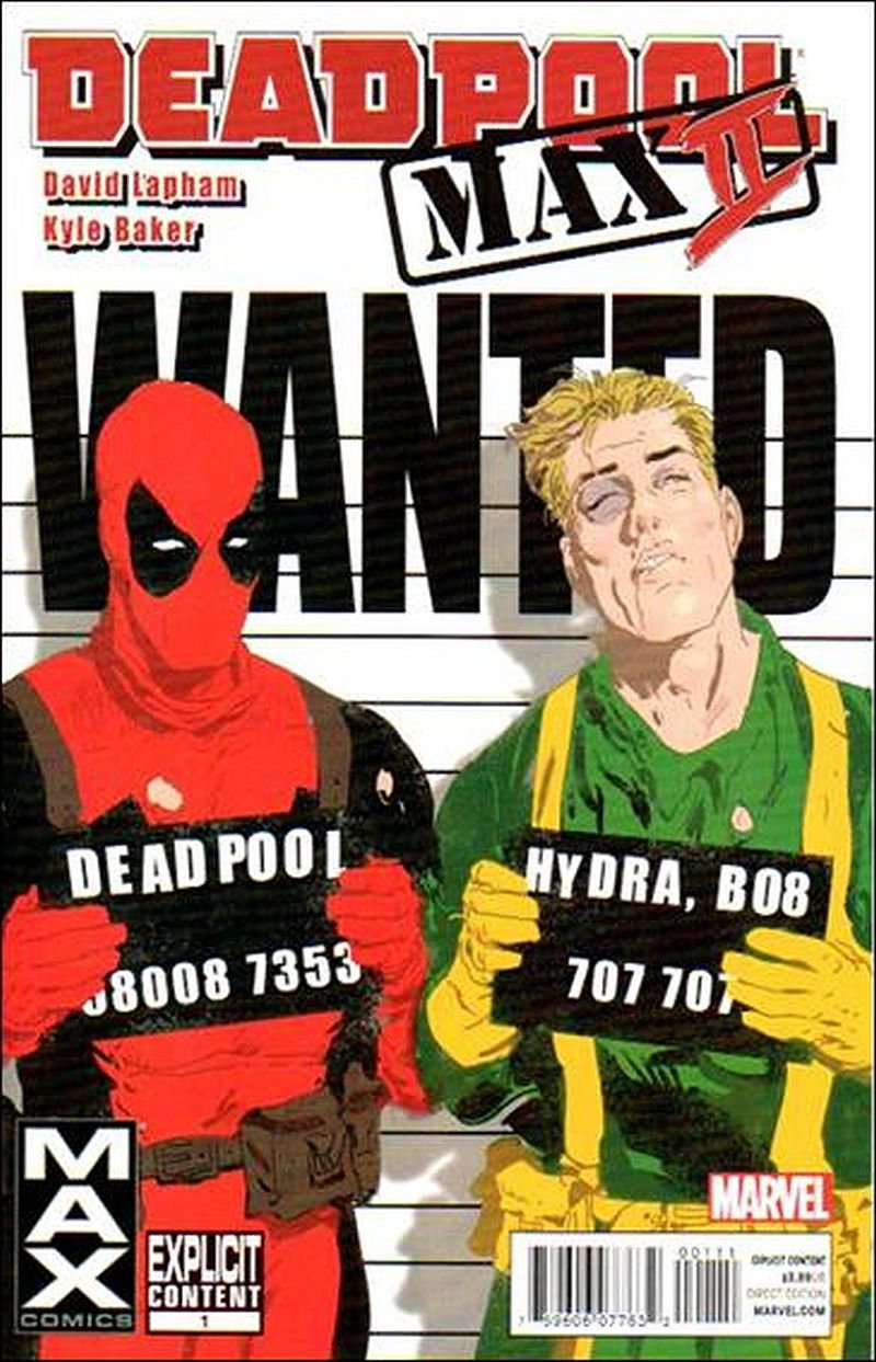 Deadpool Max II #1 [2011] VF/NM Marvel Comics