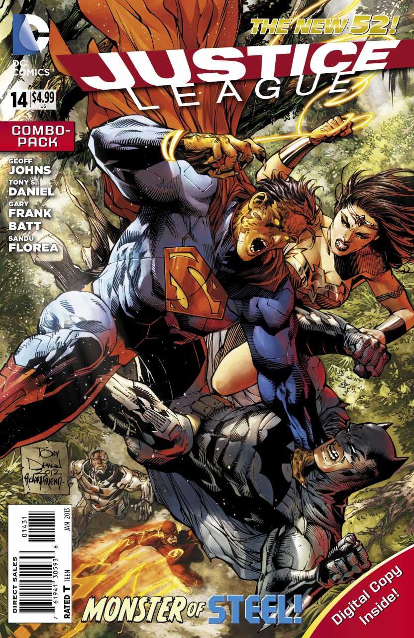 Justice League #14 Combo Pack [2012] VF/NM DC Comics *The New 52*