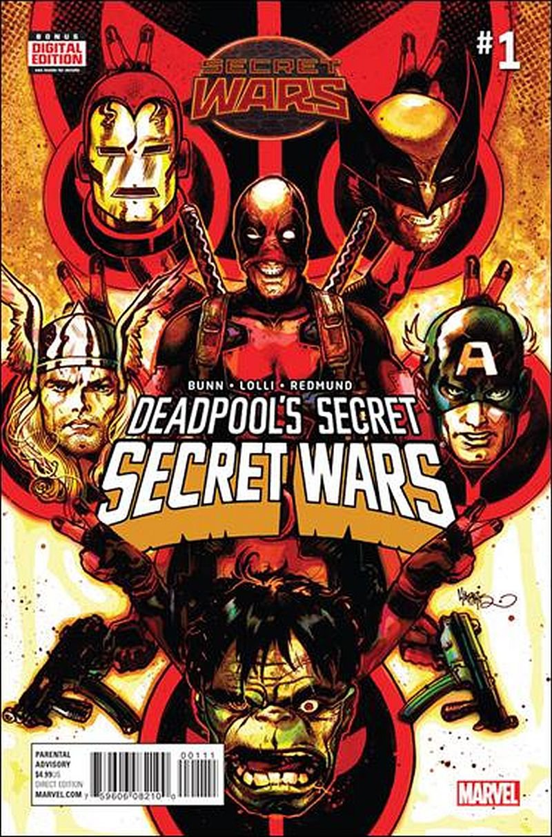 Deadpool's Secret Secret Wars #1 [2015] VF/NM Marvel Comics