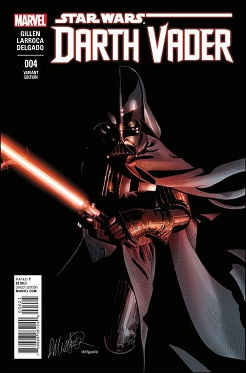 Darth Vader #4 Salvador Larroca Variant Cover 1 in 25 [2015] VF/NM Marvel Comics