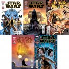 Star Wars #1 2 3 4 5 [2015] VF/NM  Marvel Comics *Trade Set*