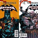 Convergence Batman and Robin #1 & 2 [2015] VF/NM DC Comics Trade Set