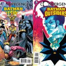 Convergence Batman and The Outsiders #1 & 2 [2015] VF/NM DC Comics Trade Set