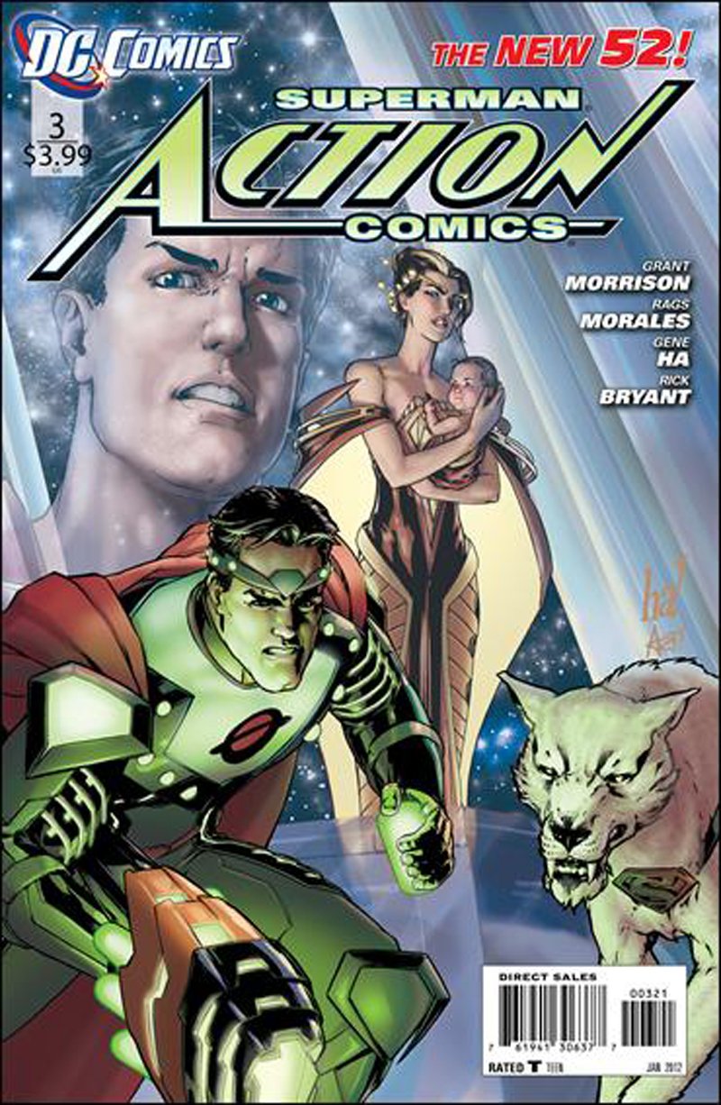 Action Comics (Vol 2) #3 Gene Ha Variant Cover [2012] VF/NM DC Comics