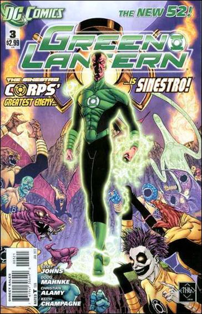 Green Lantern (Vol 4) #3 Ethan Van Sciver Variant Cover [2012] VF/NM DC Comics