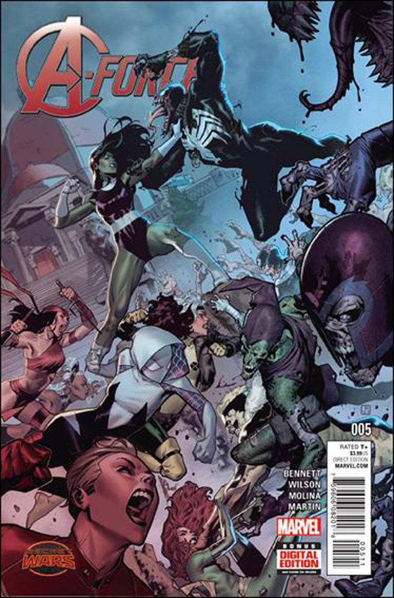 A-Force #5 [2015] VF/NM Marvel Comics
