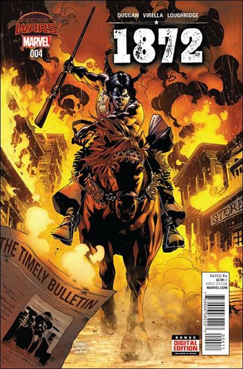 1872 #4 [2015] VF/NM Marvel Comics