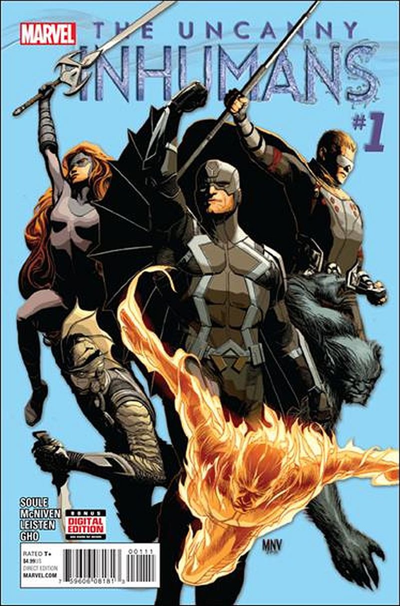 Uncanny Inhumans #1 [2015] VF/NM