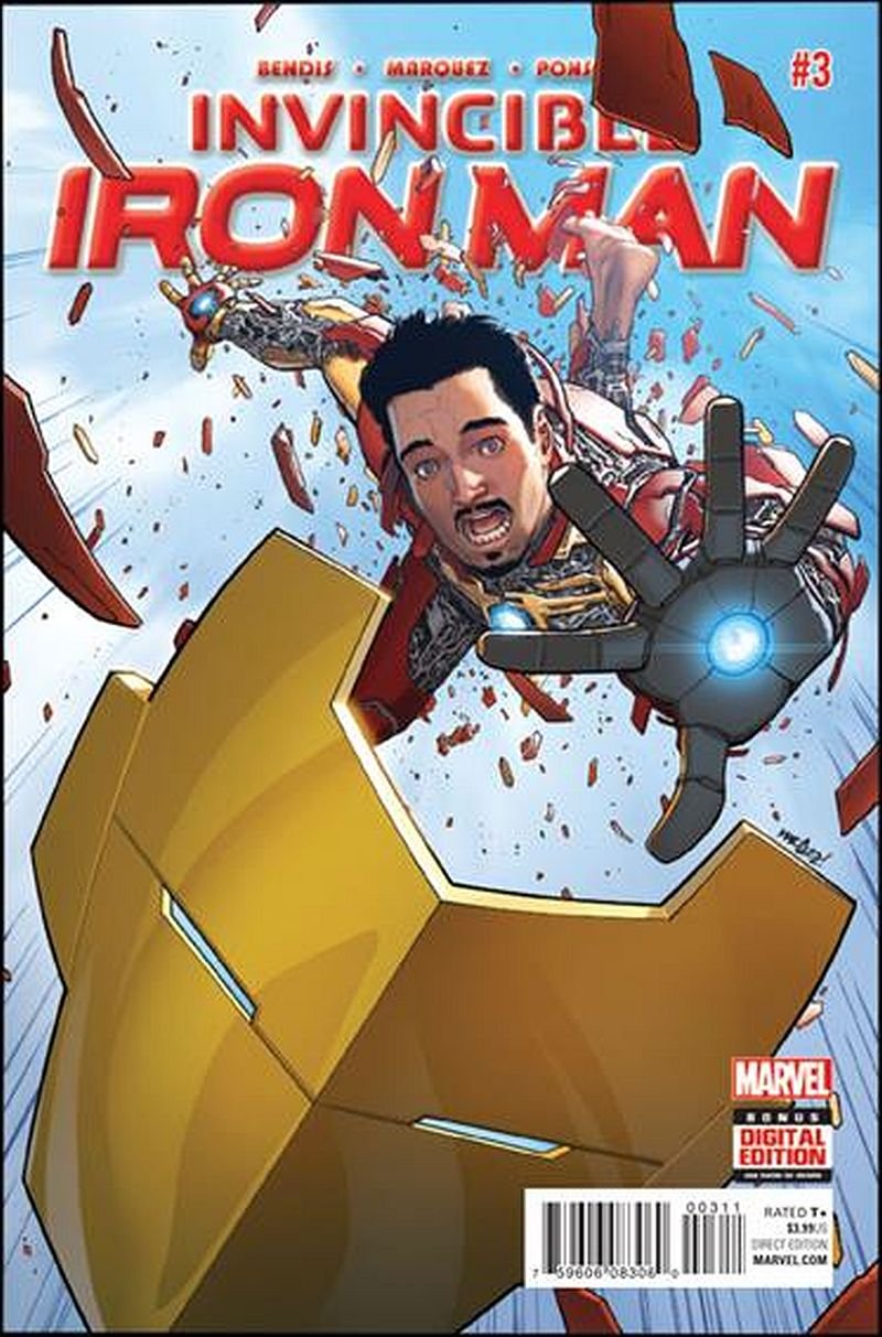 Invincible Iron Man #3 [2016] VF/NM Marvel Comics