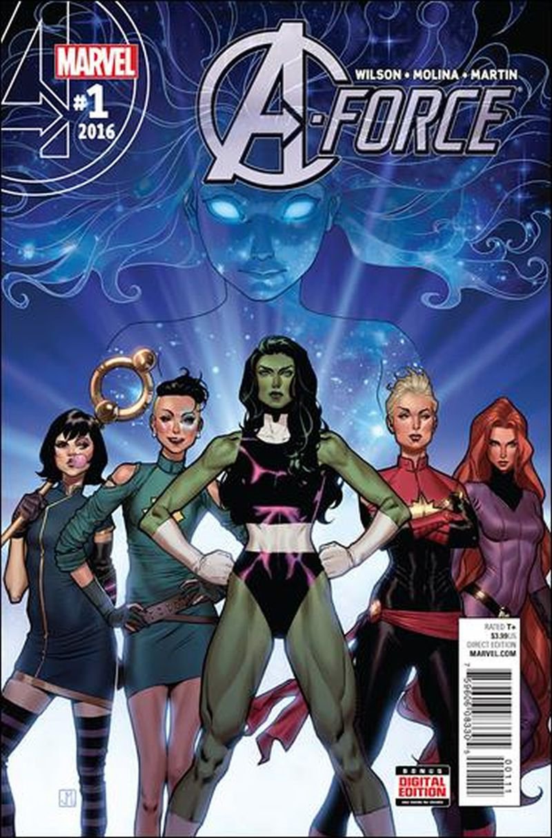 A-Force #1 [2016] VF/NM Marvel Comics