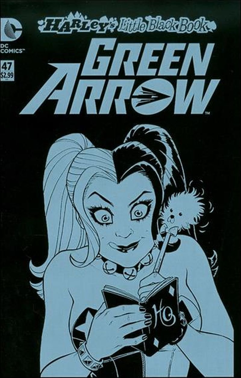 Green Arrow #47 Black Bag Variant Cover [2016] VF/NM DC Comics