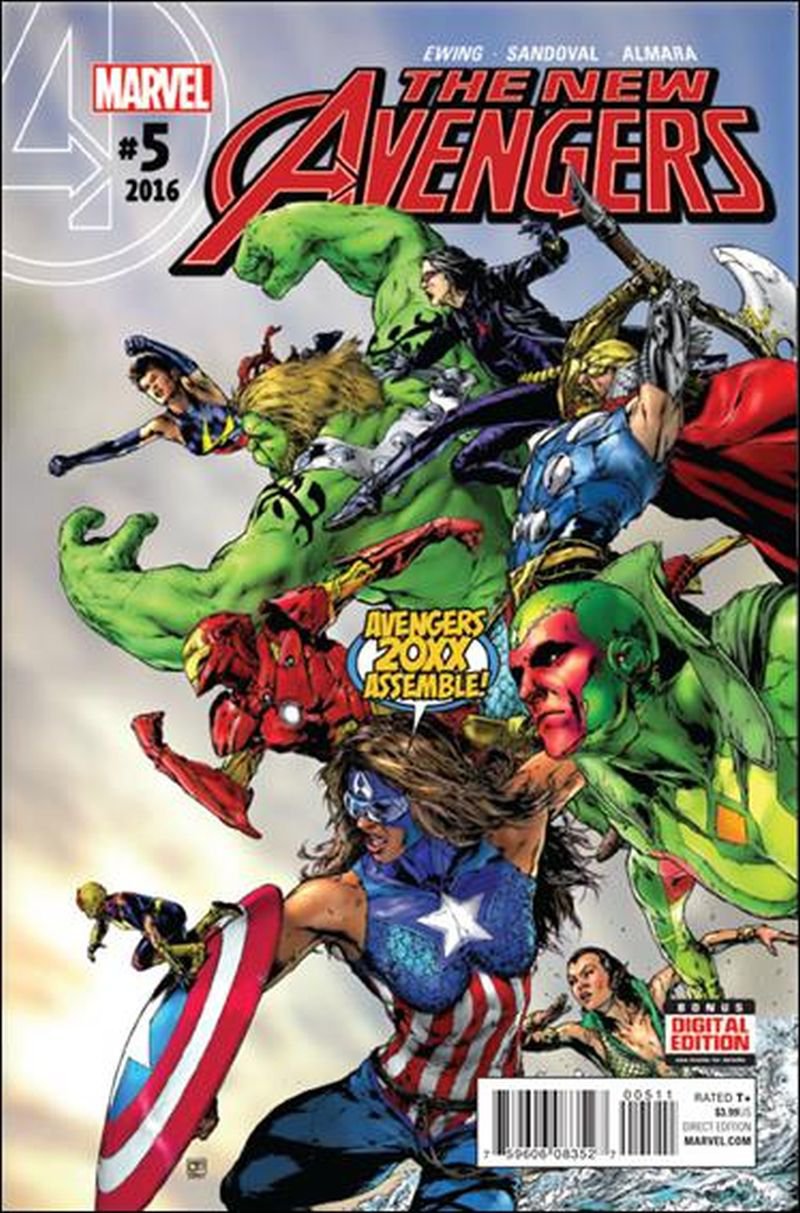 New Avengers #5 [2016] VF/NM Marvel Comics