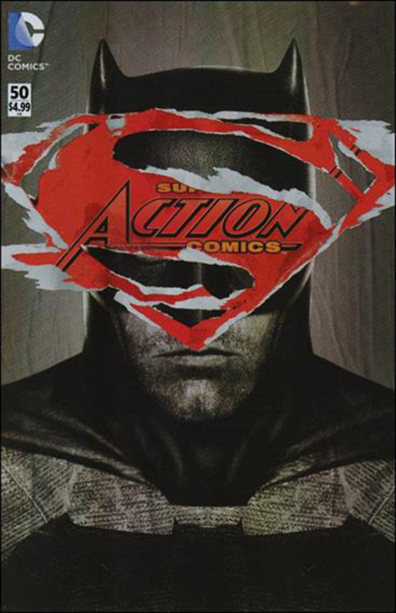Action Comics #50 Polybagged Martin Ansin Batman v Superman Variant Cover [2016] VF/NM DC Comics