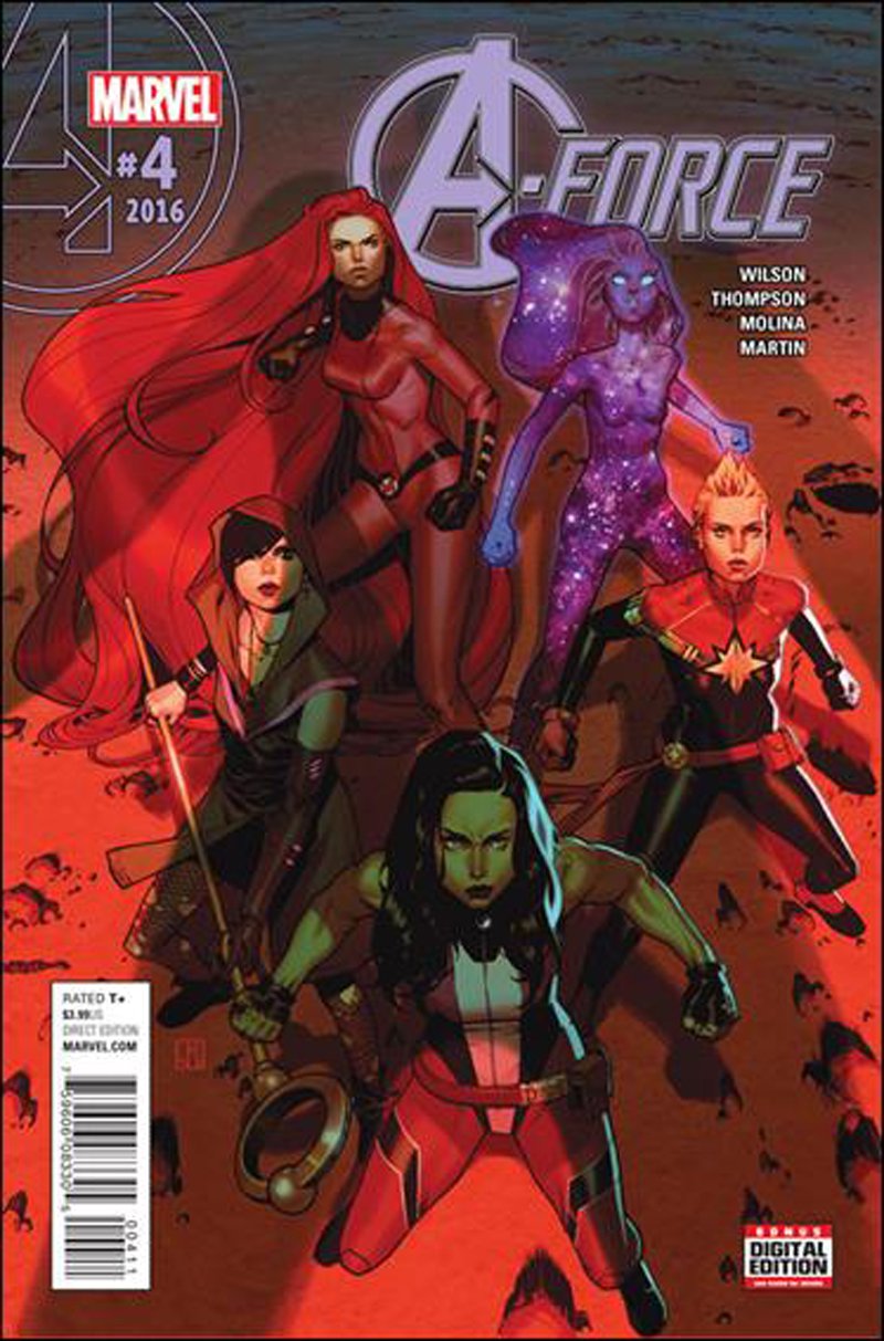 A-Force #4 [2016] VF/NM Marvel Comics